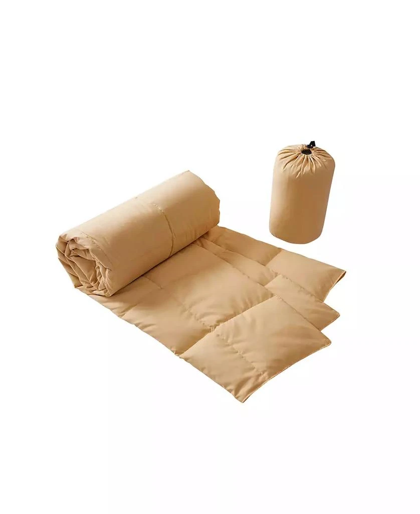 商品Royal Luxe|Packable DownThrow with Storage Bag, 60" x 70", Exclusively at Macy’s,价格¥371,第2张图片详细描述