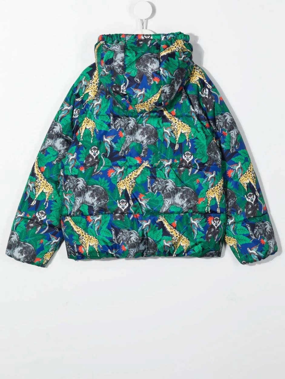 商品【商品预售7天】 Kenzo|Kenzo 男童羽绒服 K26076829 绿色,价格¥815,第3张图片详细描述