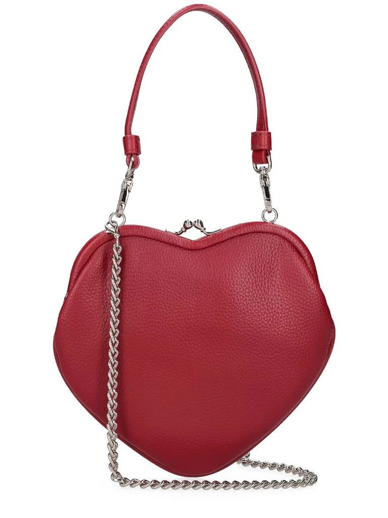 商品Vivienne Westwood|Belle Heart Frame Faux Leather Bag,价格¥2742,第5张图片详细描述