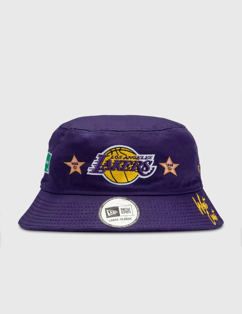 商品New Era|Nba City Transit Loslak Bucket Hat,价格¥236,第1张图片