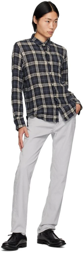 商品Officine Générale|Gray James Trousers,价格¥815,第4张图片详细描述
