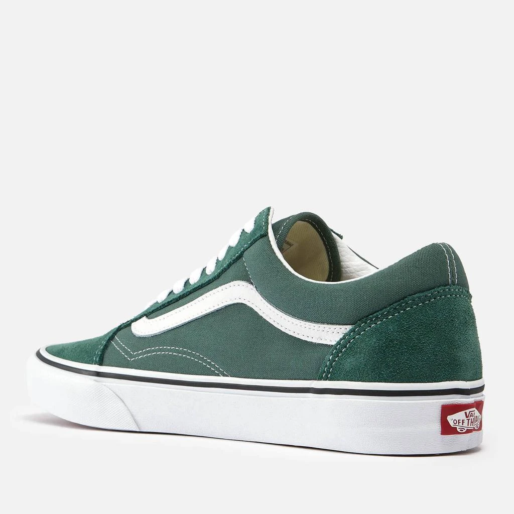 商品Vans|VANS MEN'S OLD SKOOL SUEDE AND CANVAS-BLEND TRAINERS,价格¥446,第2张图片详细描述