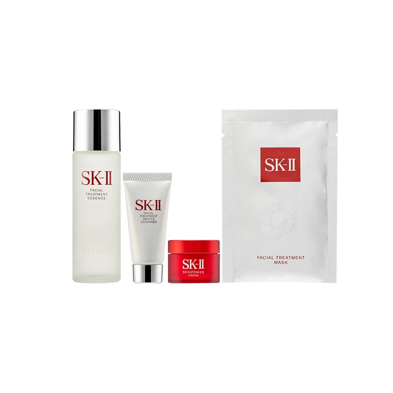 SK-II 明星体验套装 旅行套装中样4件套 神仙水+精华霜+洗面奶+面膜 商品