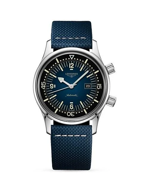 商品Longines|Legend Diver 36MM Stainless Steel Automatic Timepiece,价格¥18004,第1张图片