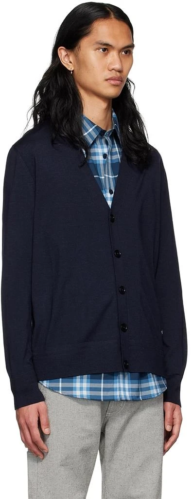 商品Burberry|Navy Wool Cardigan,价格¥7749,第2张图片详细描述