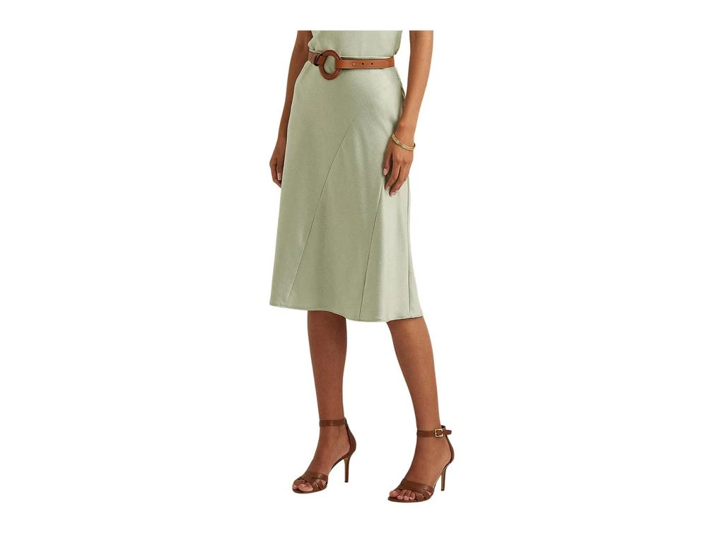 商品Ralph Lauren|Satin Midi Skirt,价格¥552,第1张图片