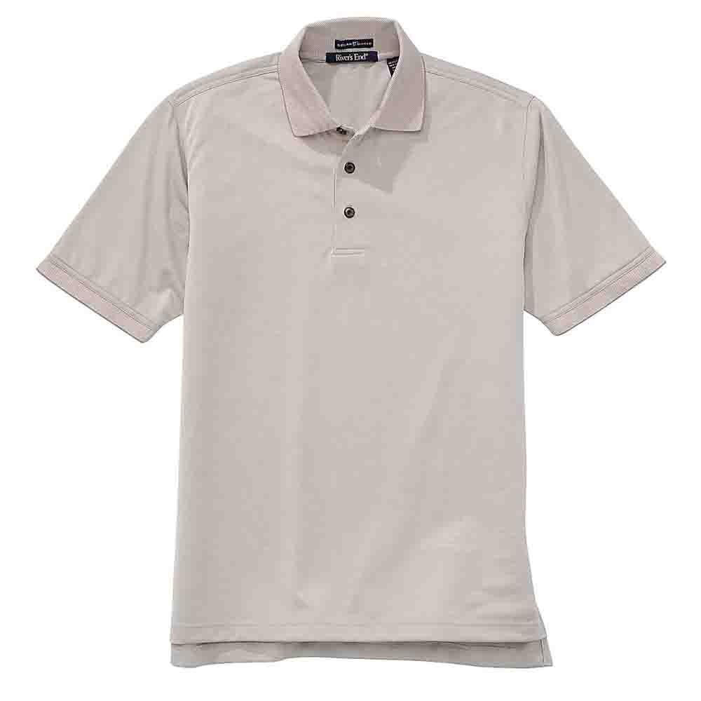 UPF 30+ Jacquard Short Sleeve Polo Shirt商品第1张图片规格展示