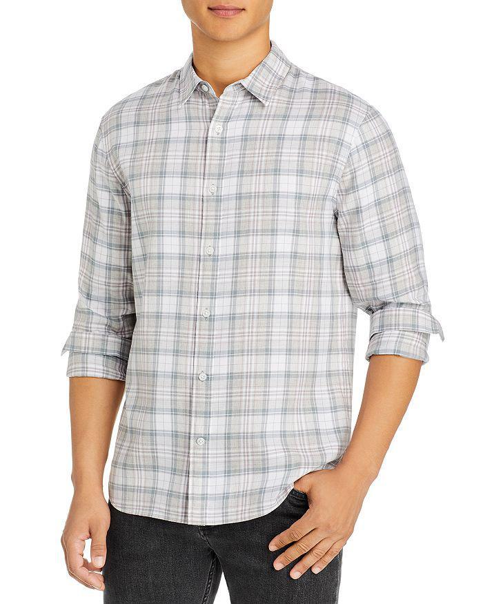 商品Vince|Boulevard Long Sleeve Plaid Shirt,价格¥1047,第3张图片详细描述