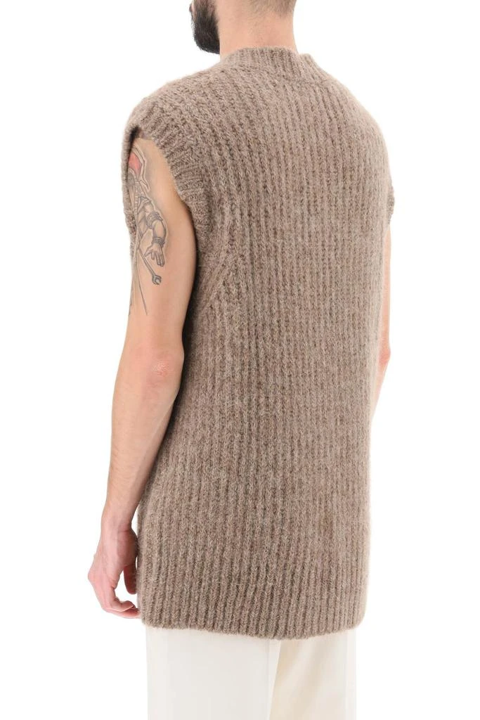 商品AMI|Ribbed Alpaca Sweater Vest,价格¥2162,第3张图片详细描述