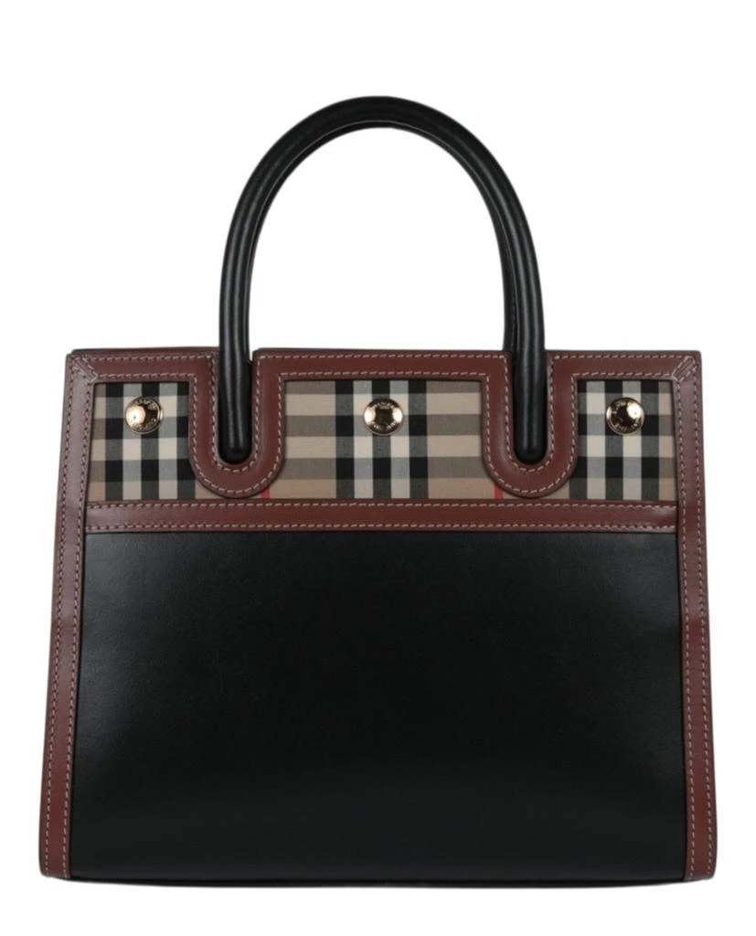 商品Burberry|House Check Title Tote Bag,价格¥7711,第5张图片详细描述