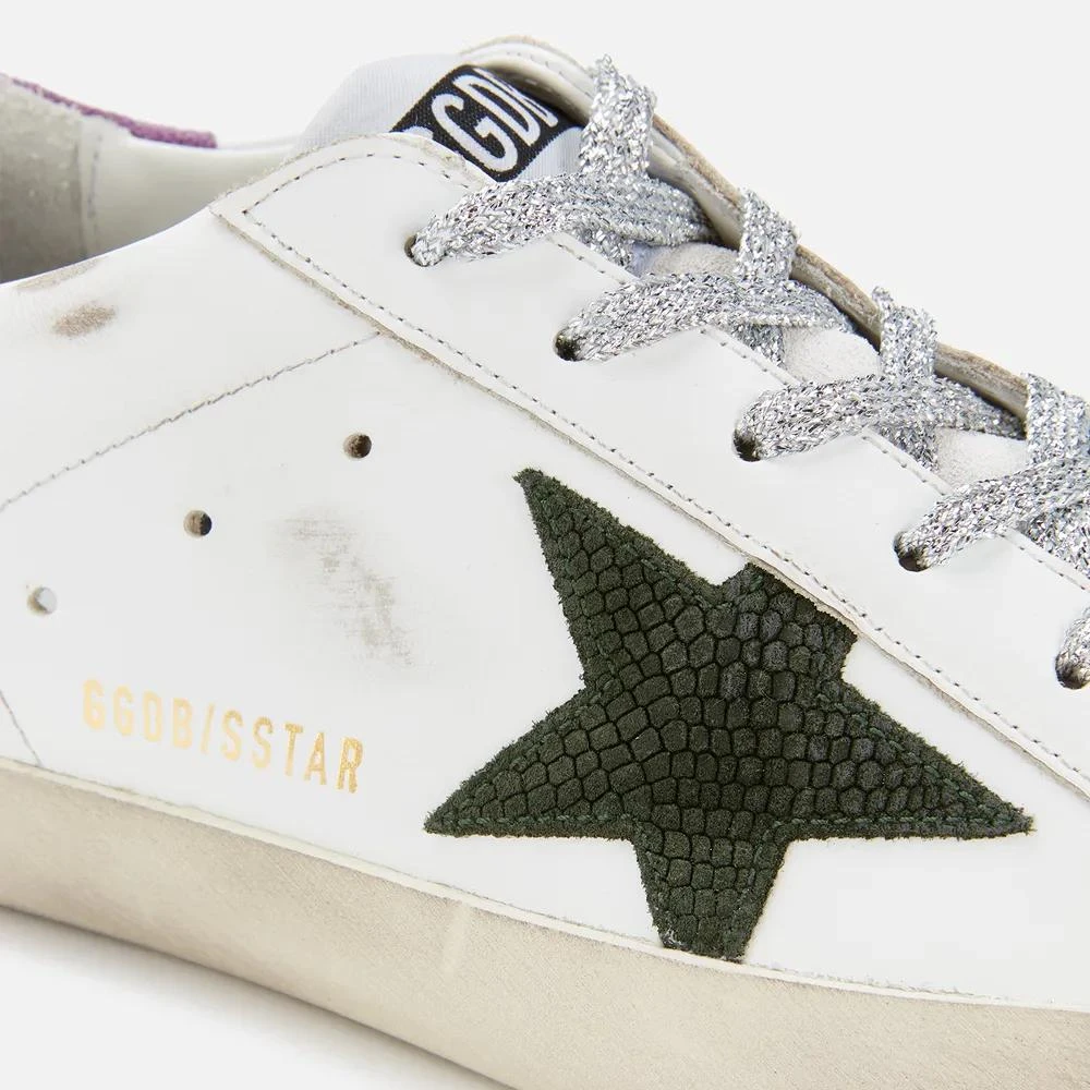 商品Golden Goose|Golden Goose Women's Superstar Leather Trainers,价格¥3639,第4张图片详细描述