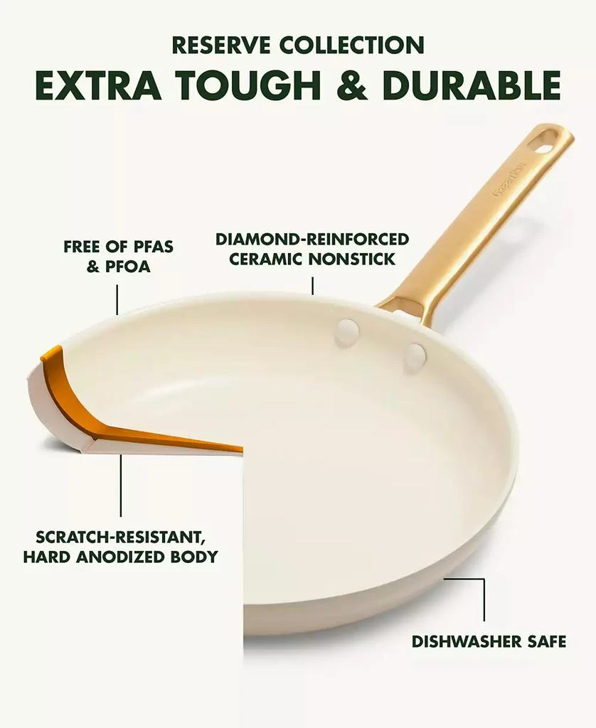 商品Greenpan|Reserve Ceramic Nonstick 12" Frypan with Lid,价格¥1236,第4张图片详细描述