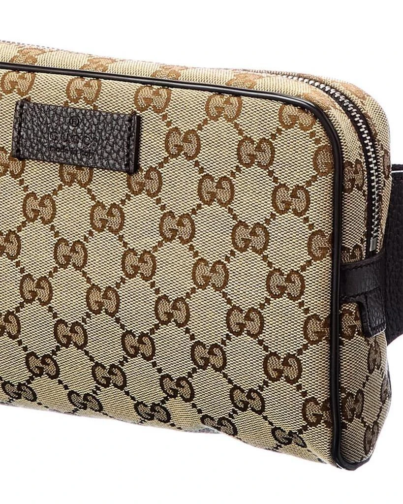 商品Gucci|Gucci GG Canvas & Leather Belt Bag,价格¥15020,第2张图片详细描述