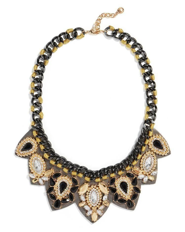 商品BAUBLEBAR|Empress Statement Necklace, 17",价格¥301,第2张图片详细描述