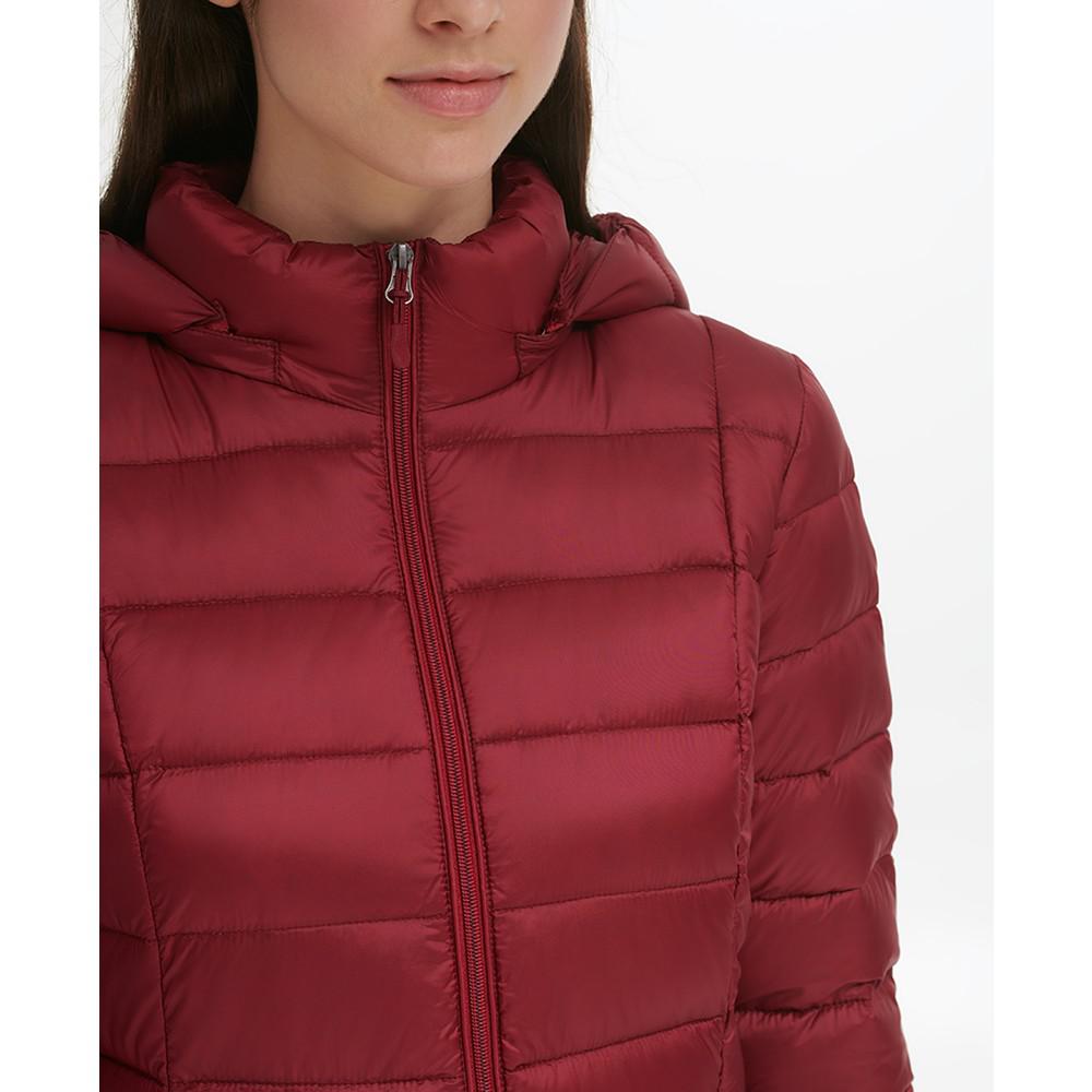 Women's Packable Hooded Down Puffer Coat, Created for Macy's商品第2张图片规格展示