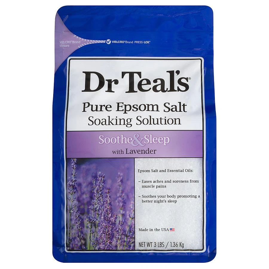 商品Dr. Teal's|Pure Epsom Salt Soaking Solution Lavender,价格¥50,第1张图片