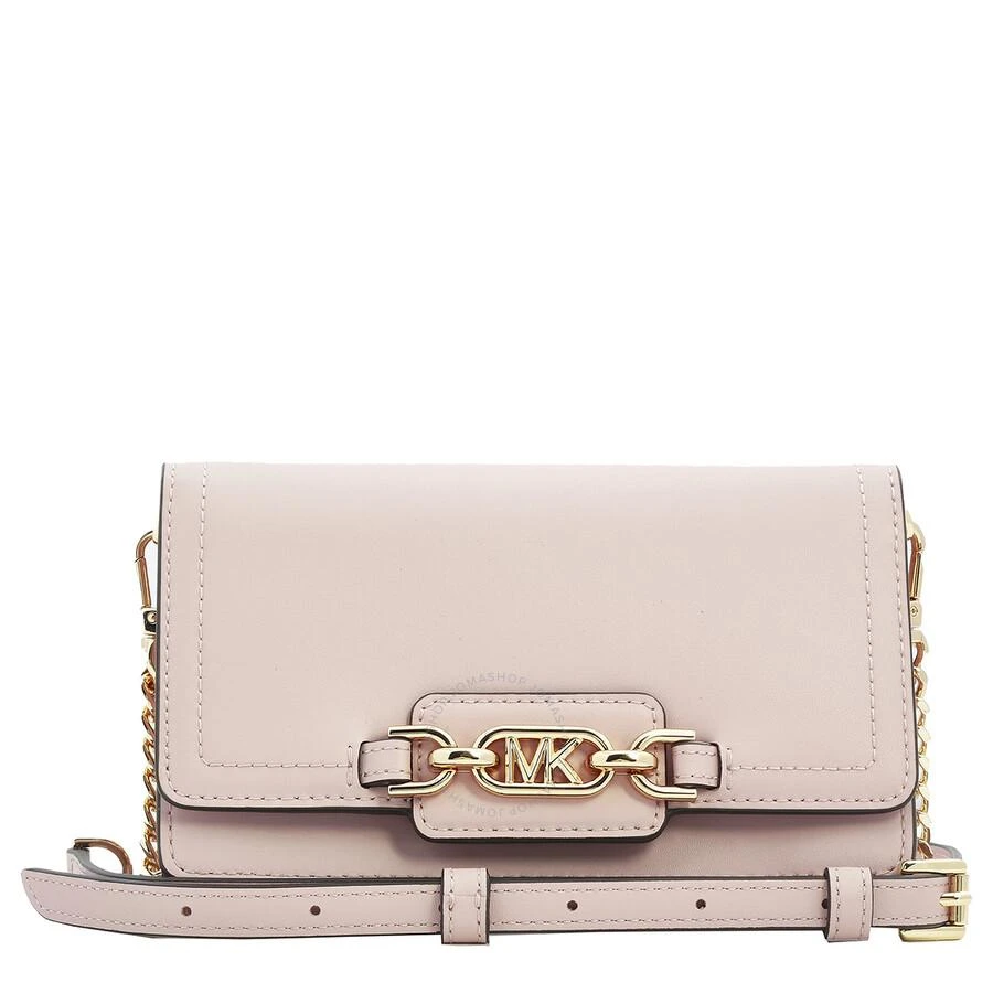 商品Michael Kors|Soft Pink Extra-Small Heather Crossbody Bag,价格¥1140,第1张图片