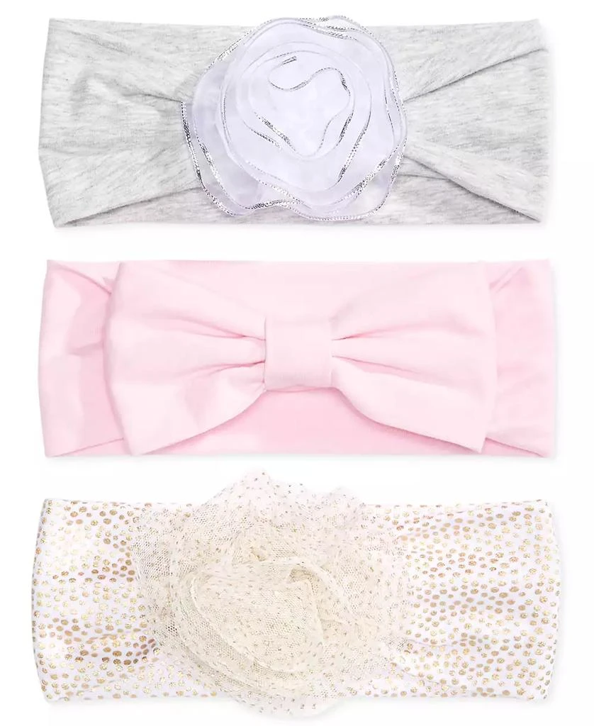 商品First Impressions|Baby Girls Headbands, Pack of 3, Created for Macy's,价格¥84,第1张图片