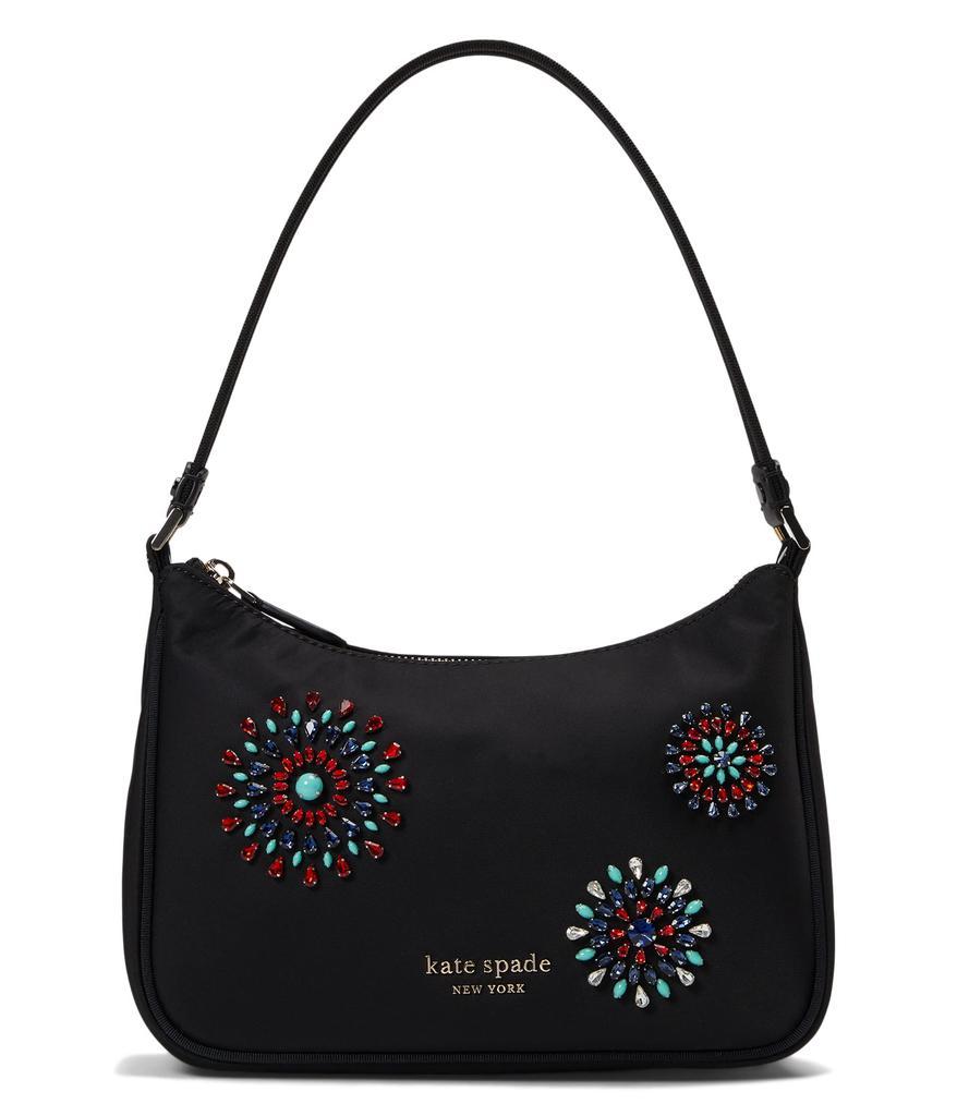 商品Kate Spade|Sam The Little Better Fireworks Embellished Nylon Small Shoulder Bag,价格¥1142,第1张图片