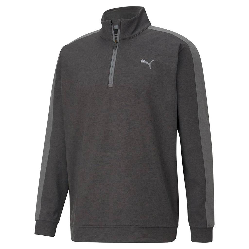 商品Puma|PUMA Men's Cloudspun Logo T7 1/4 Zip,价格¥228,第5张图片详细描述