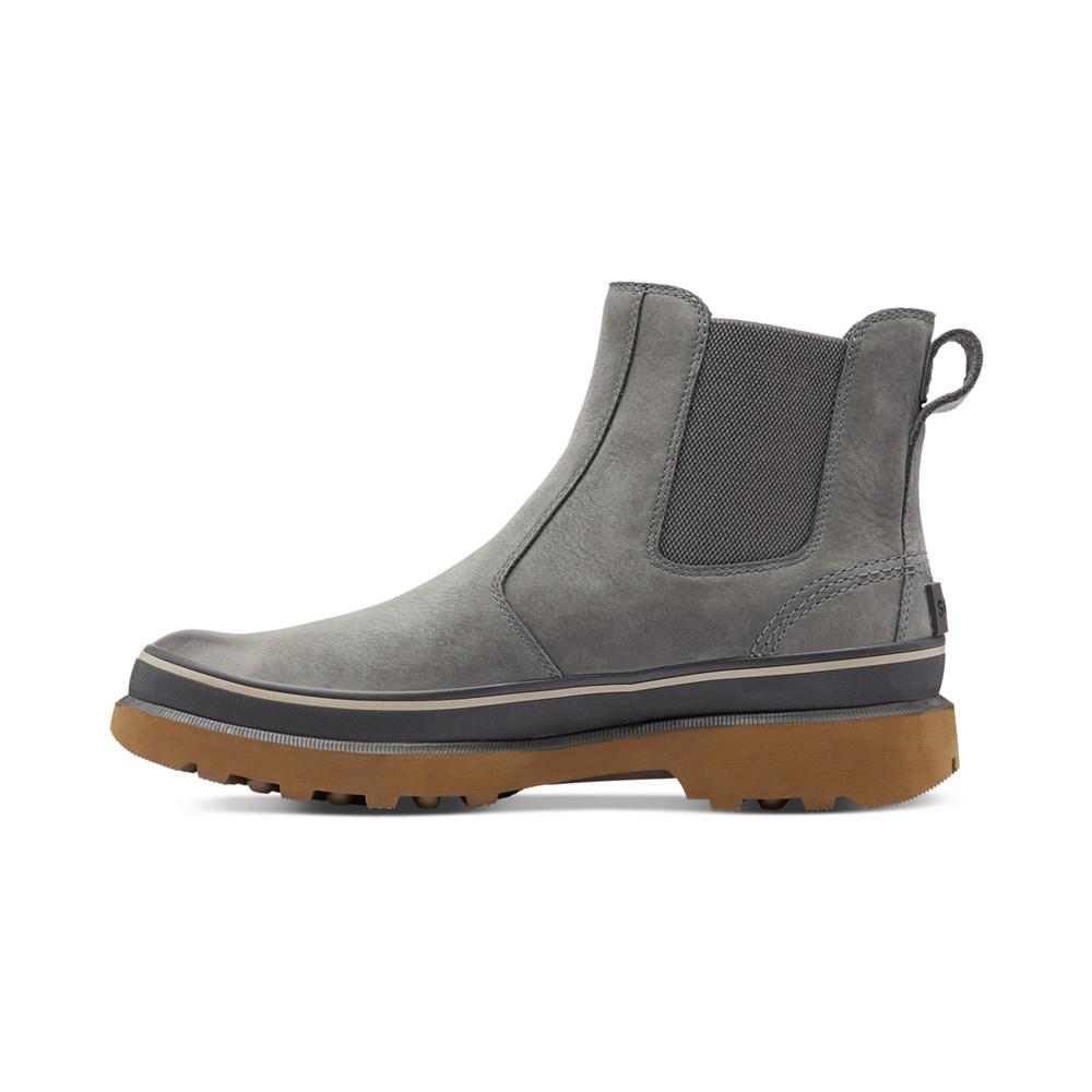 Men's Caribou Waterproof Pull-On Chelsea Boots商品第6张图片规格展示