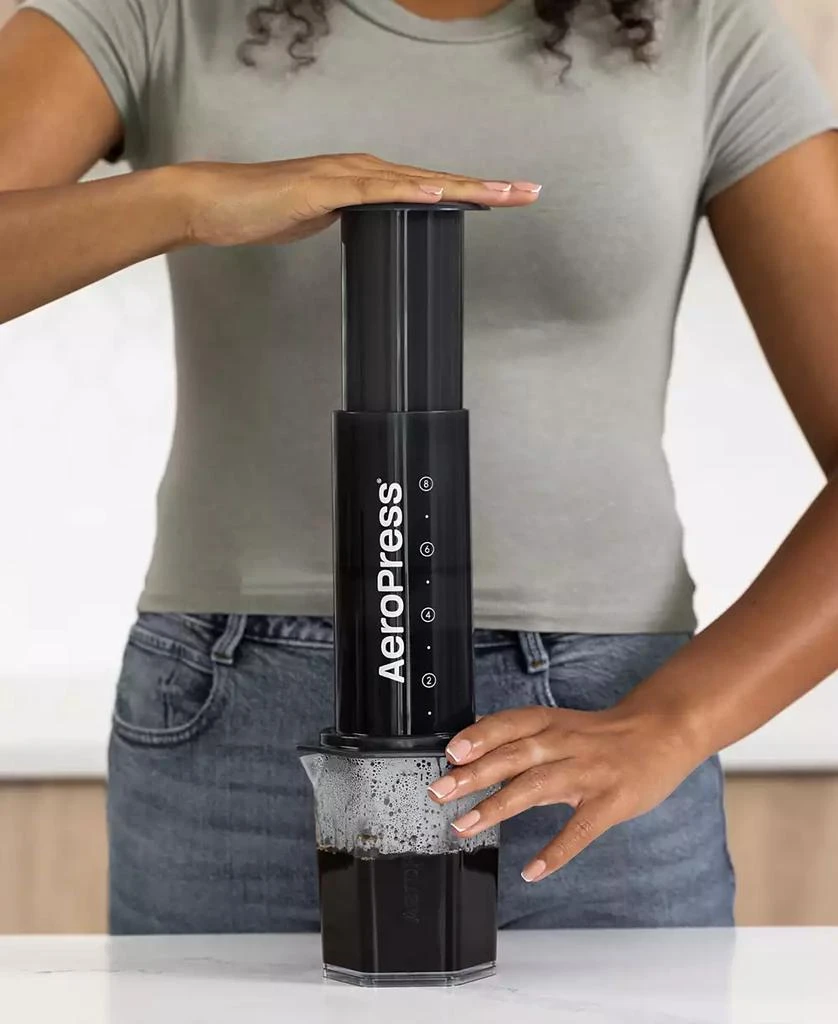 商品AeroPress|3-in-1 Technology Double Capacity Coffee Maker With Tritan Carafe,价格¥858,第4张图片详细描述