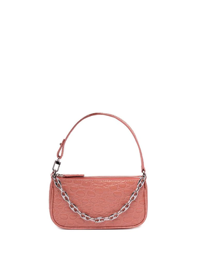 商品by FAR|By Far `Mini Rachel` Croco Shoulder Bag,价格¥1138,第1张图片