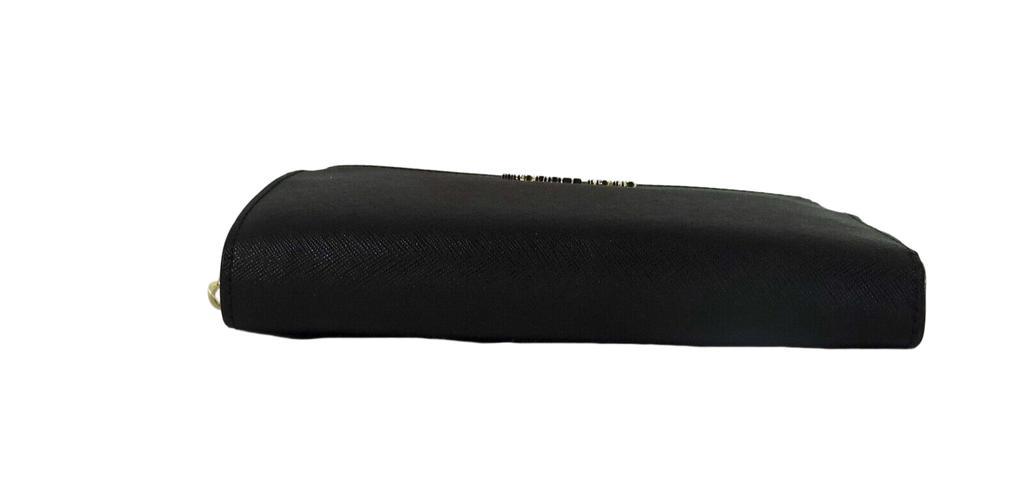 商品Michael Kors|Michael Kors Jet Set  Saffiano Leather Double Zi hone Wristlet Wallet,价格¥813,第5张图片详细描述