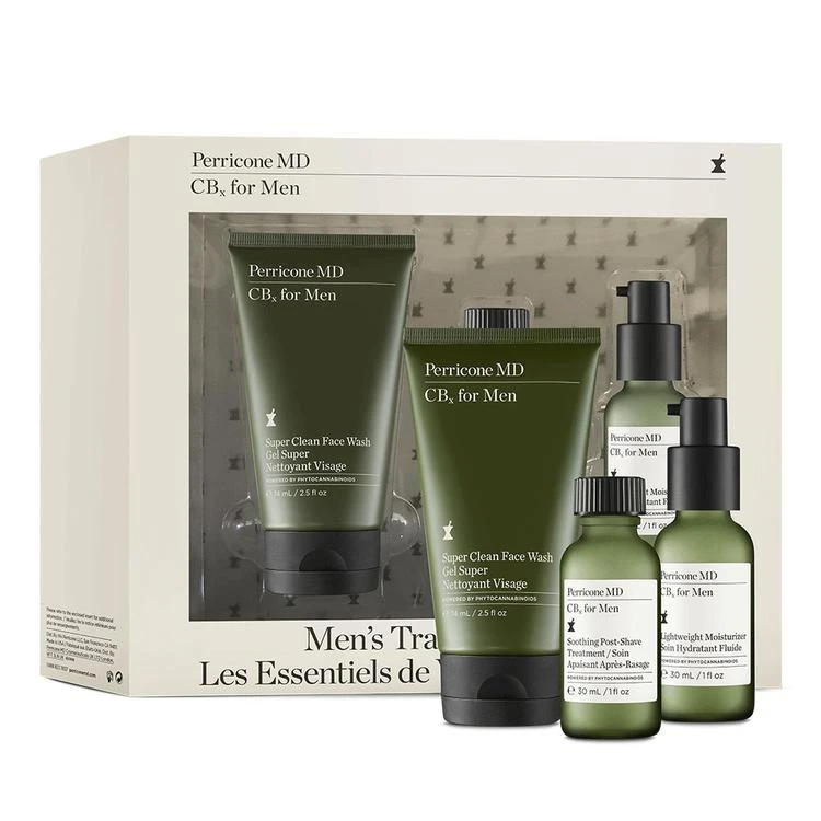 商品Perricone MD|CBx for Men Travel Set 男士旅行装,价格¥153,第1张图片