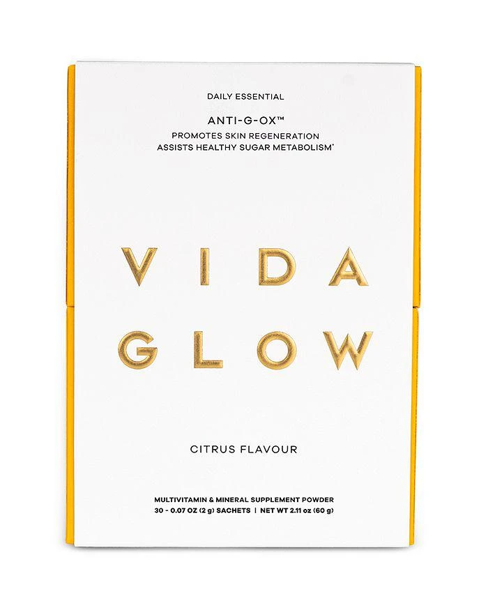 商品Vida Glow|Anti-G-Ox Supplement Powder - Citrus,价格¥412,第1张图片