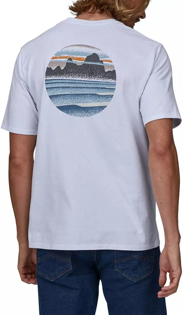 商品Patagonia|Patagonia Men's Skyline Stencil Responsibili-Tee T-Shirt,价格¥230,第1张图片