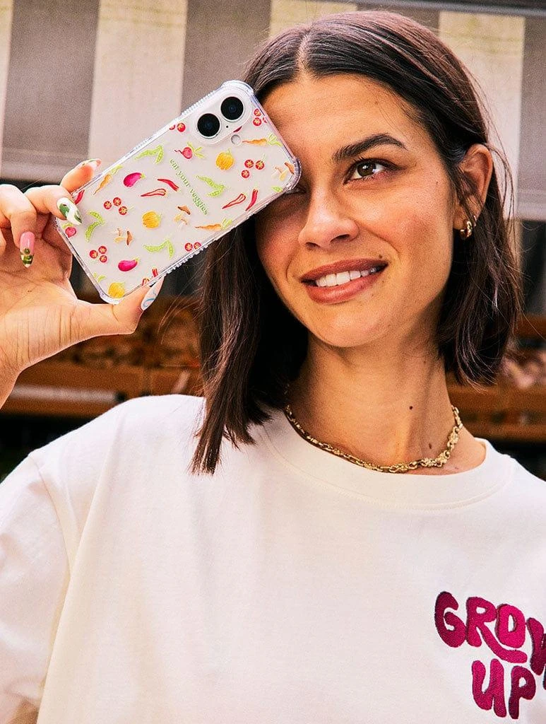 商品Skinnydip London|Eat Your Veggies Shock iPhone Case,价格¥268,第2张图片详细描述