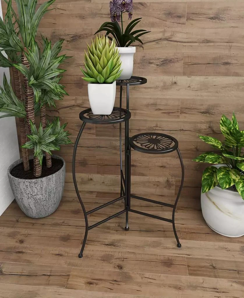 Metal Indoor Outdoor 3 Tier Floral Plant Stand 商品