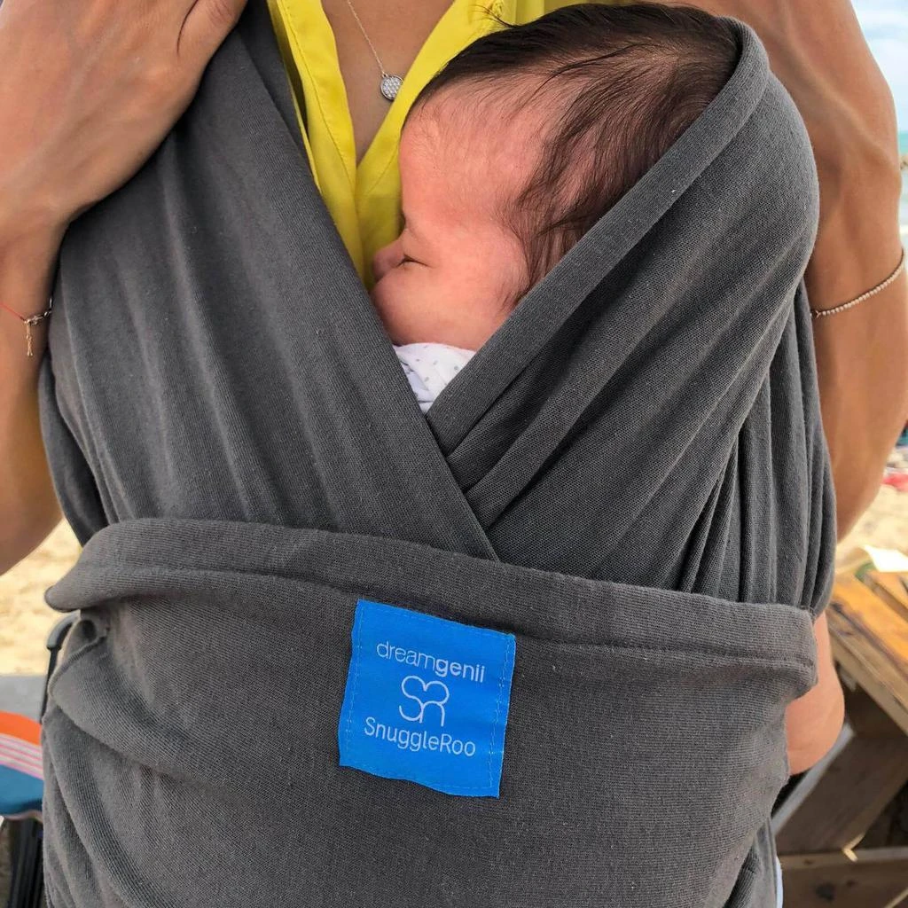 商品The Hut|Dreamgenii SnuggleRoo Baby Carrier - Charcoal,价格¥217,第2张图片详细描述