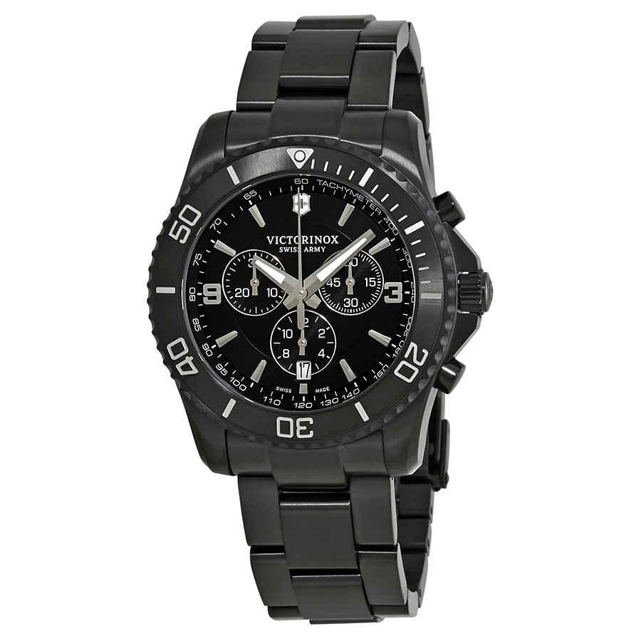 Victorinox Maverick Chronograph Black Dial Mens Watch 241797商品第1张图片规格展示