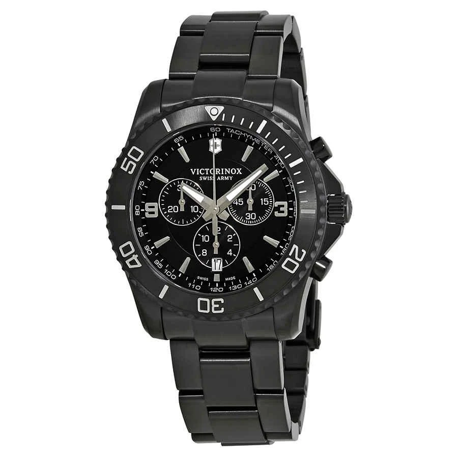 商品Victorinox|Victorinox Maverick Chronograph Black Dial Mens Watch 241797,价格¥2942,第1张图片