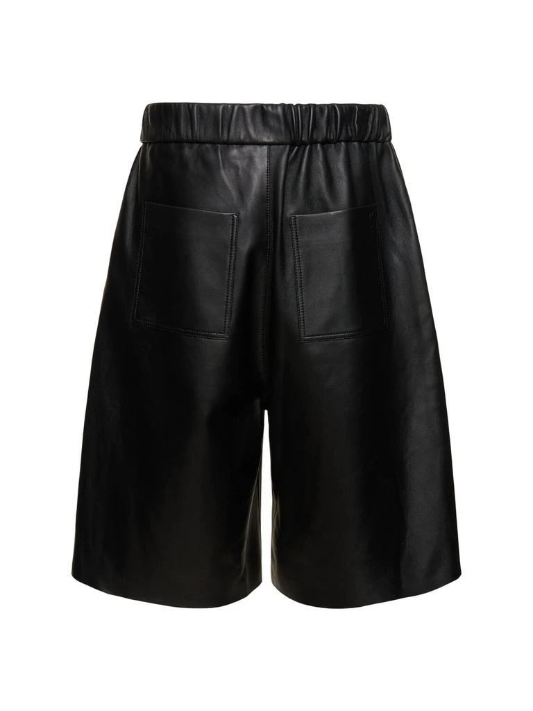 商品AMI|Adc Leather Shorts,价格¥11320,第1张图片