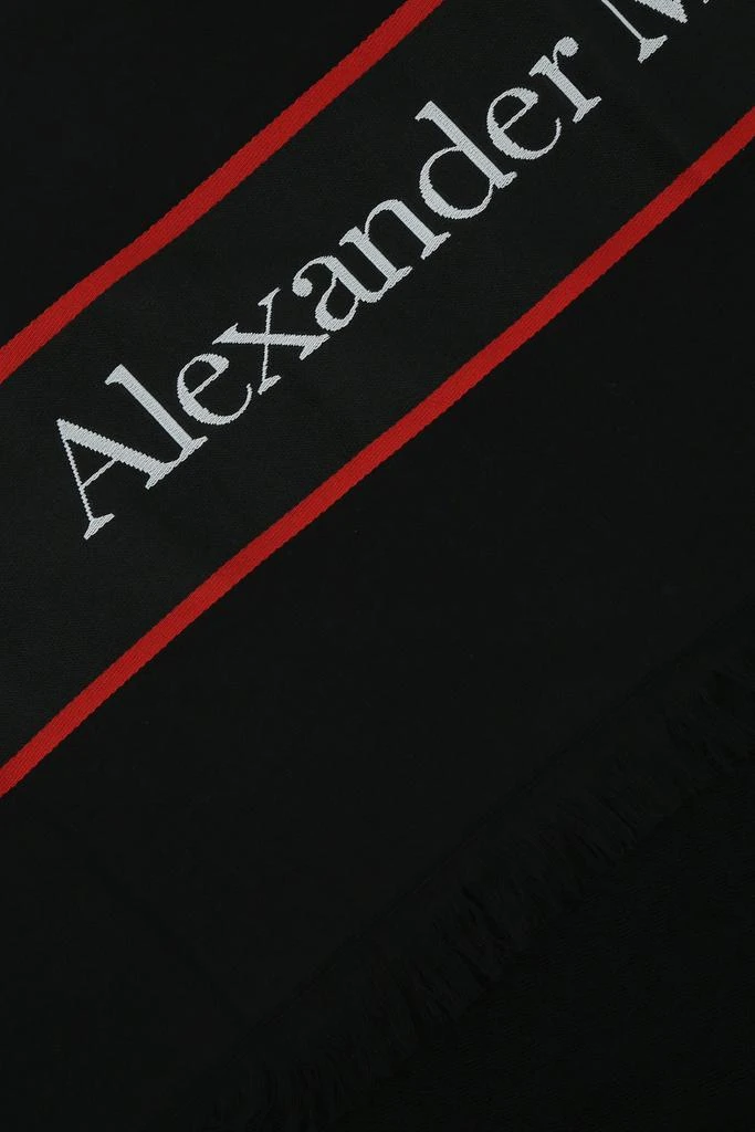 商品Alexander McQueen|Black cotton travel blanket,价格¥1602,第2张图片详细描述