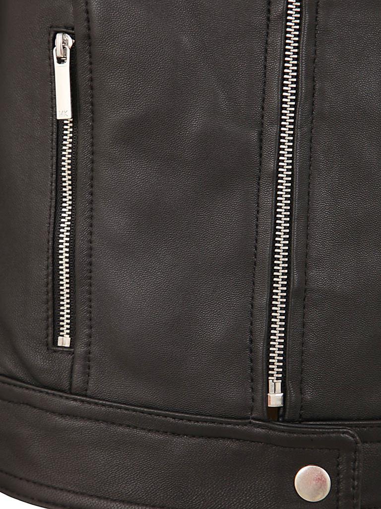 MICHAEL Michael Kors Ponti Combo Leather Jacket商品第3张图片规格展示