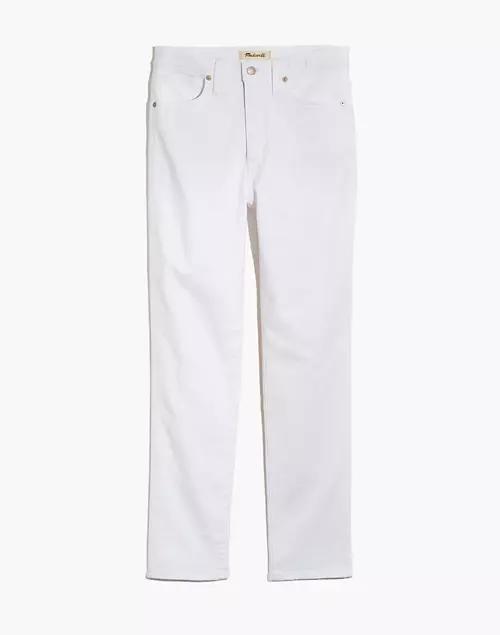 Stovepipe Jeans in Pure White商品第5张图片规格展示