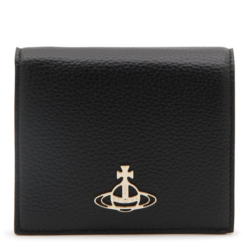 商品Vivienne Westwood|Vivienne Westwood Logo-Plaque Wallet,价格¥1072,第1张图片