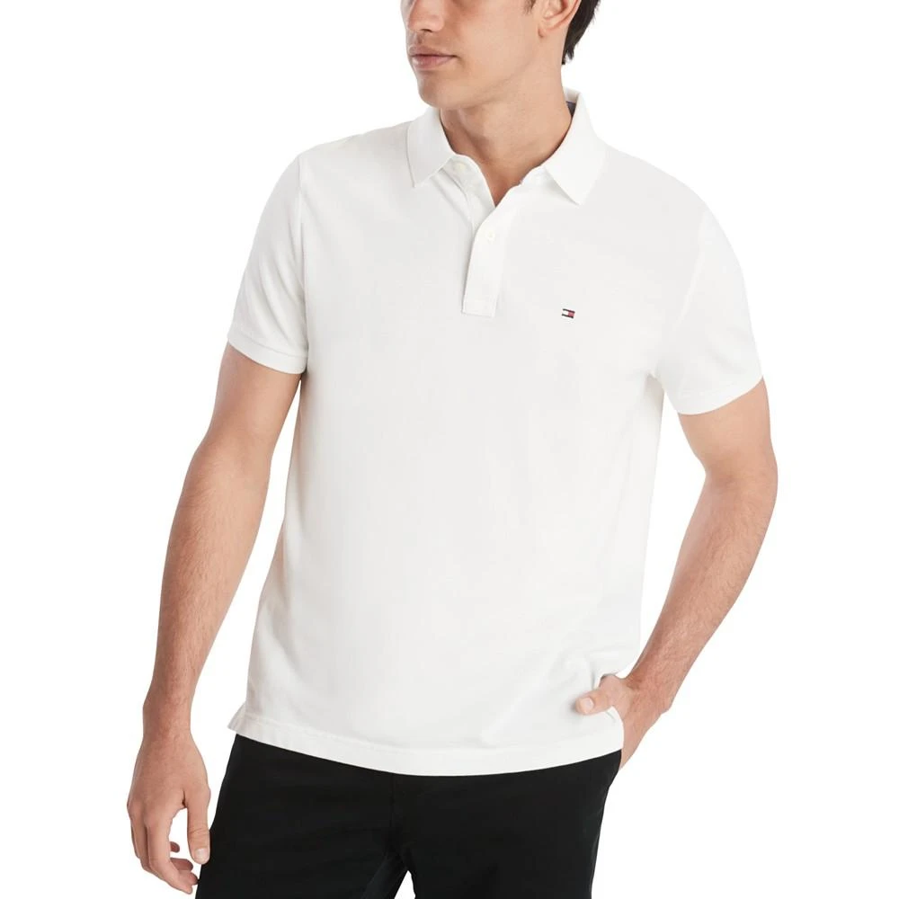 商品Tommy Hilfiger|Men's Big and Tall Solid Ivy Polo衫,价格¥521,第1张图片