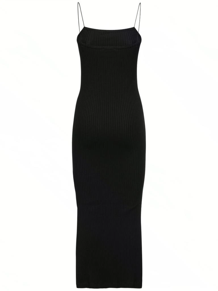 商品Helmut Lang|Ribbed Cotton Jersey Midi Dress,价格¥1661,第4张图片详细描述