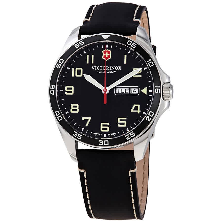 Victorinox Fieldforce Quartz Black Dial Mens Watch 241846商品第1张图片规格展示