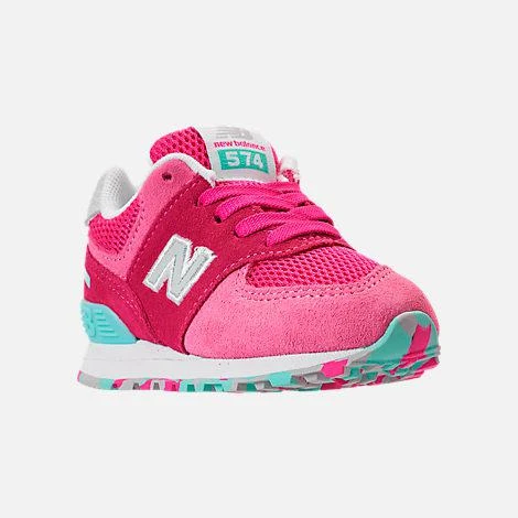 商品New Balance|Girls' Toddler New Balance 574 Core Casual Shoes,价格¥260,第2张图片详细描述