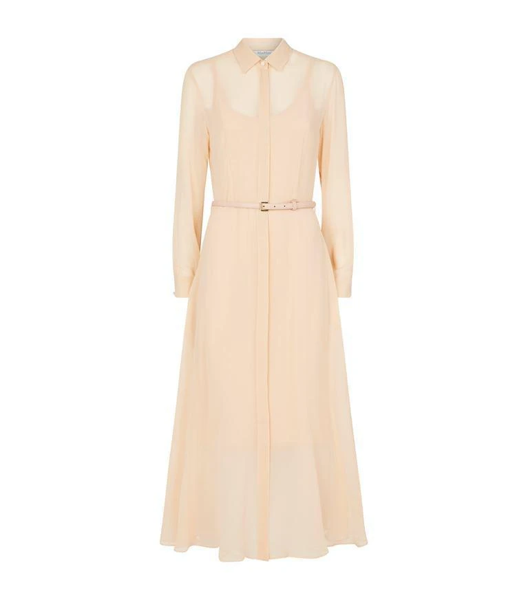 商品Max Mara|Silk Shirt Dress,价格¥7268,第1张图片