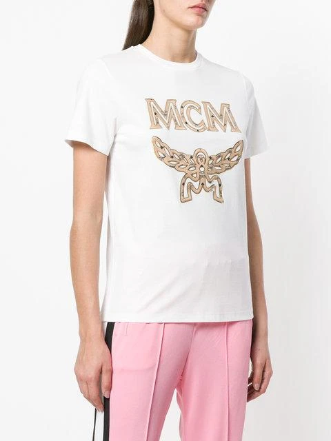 商品【商品预售7天】 MCM|MCM 女士衬衫 MFT8SMM11WI 白色,价格¥1276,第3张图片详细描述