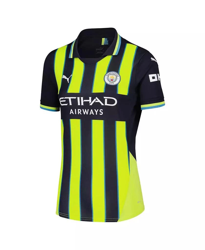 商品Puma|Women's Erling Haaland Navy Manchester City 2024/25 Away Replica Player Jersey,价格¥889,第2张图片详细描述