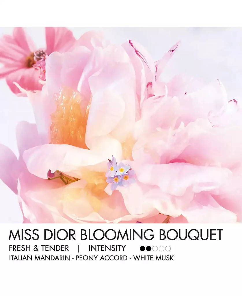 商品Dior|Miss Dior Blooming Bouquet Eau de Toilette Spray, 3.4 oz.,价格¥365,第2张图片详细描述