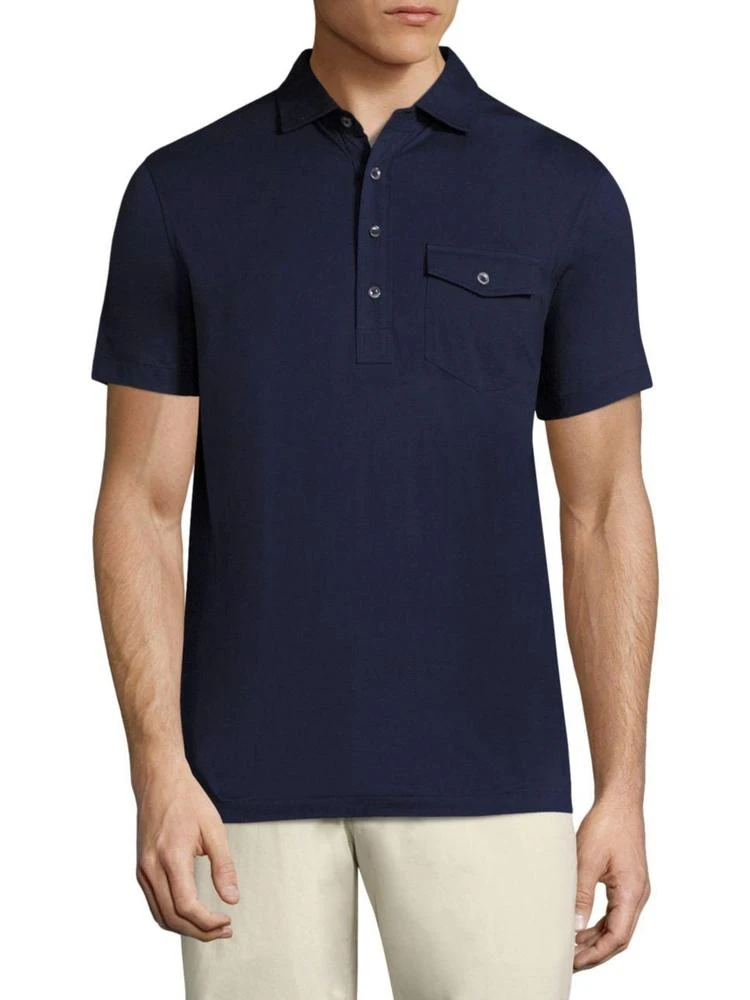 商品Ralph Lauren|Solid Polo Shirt,价格¥229,第1张图片